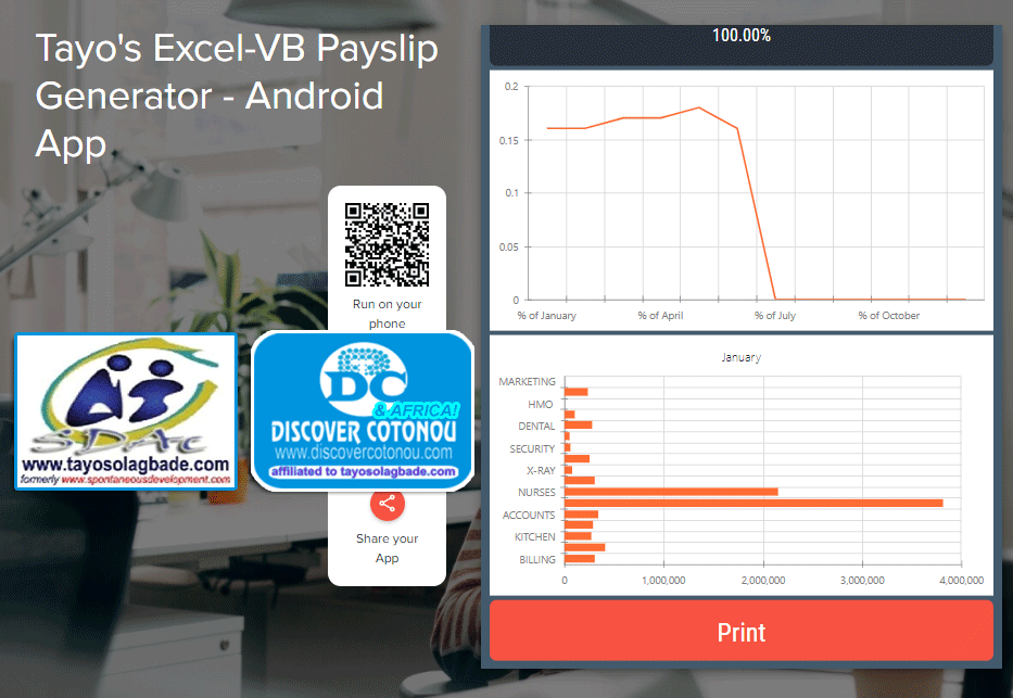 [VIDEO] Payslip & Salary Schedule Generator Mobile Phone App version of my Excel VB software – Demonstration