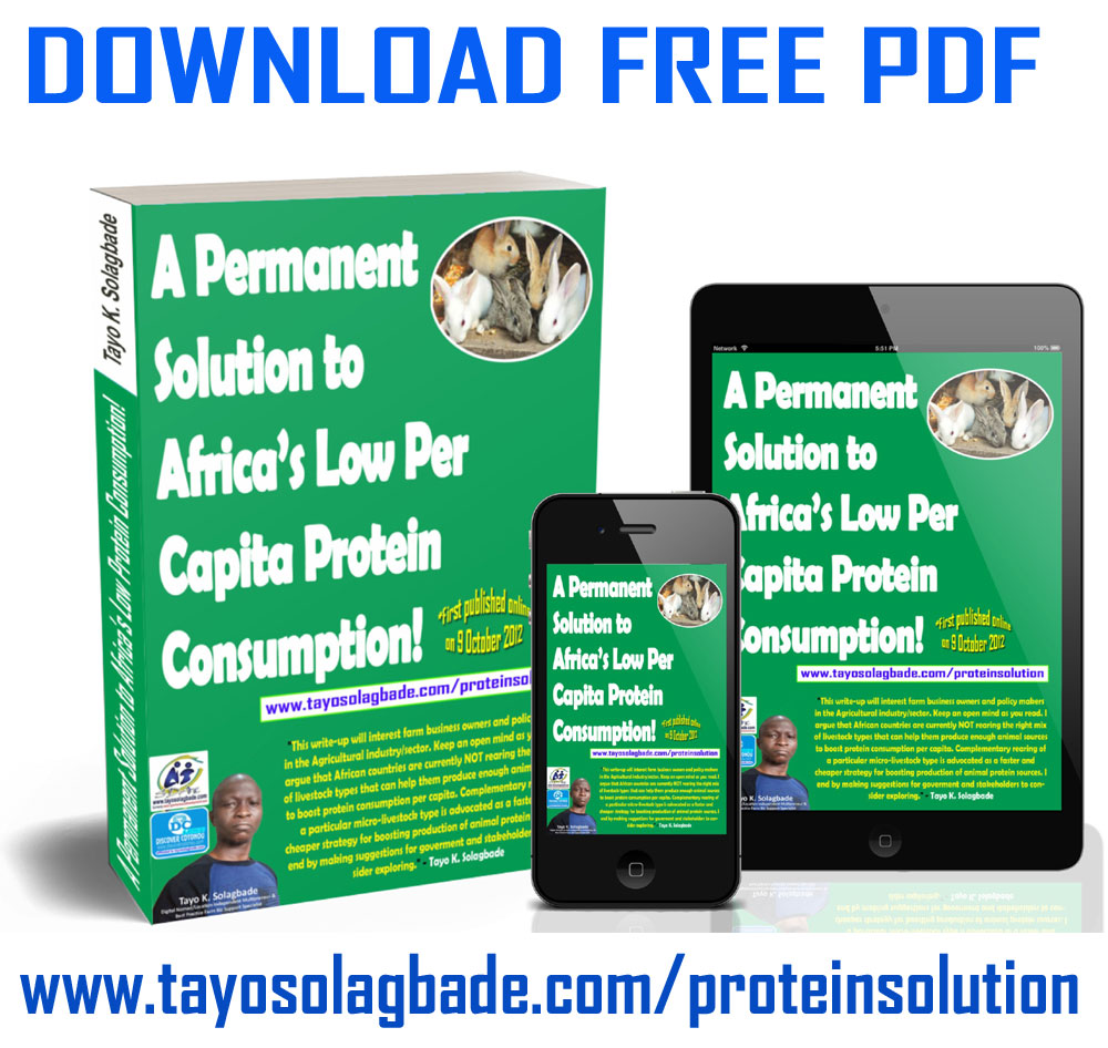 [FREE PDF] A Permanent Solution to Africa’s Low Per Capita Protein Consumption!