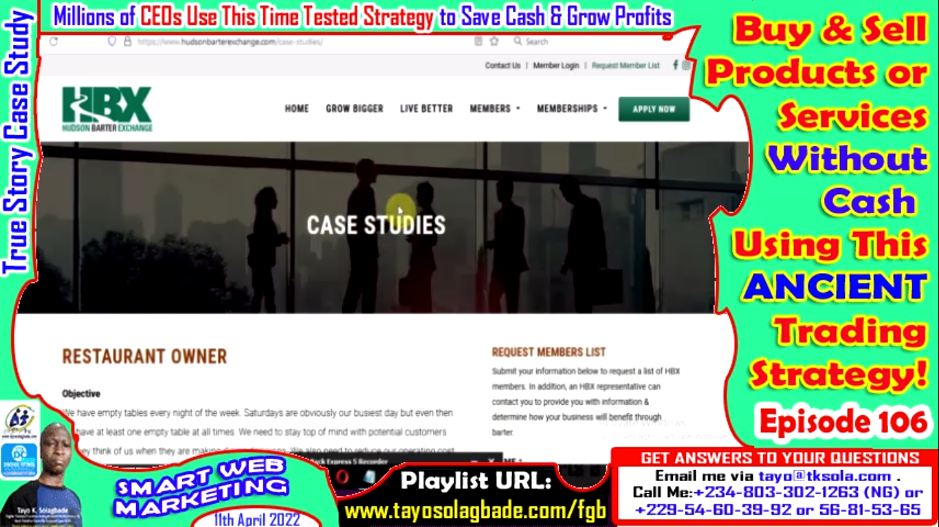 Buy & Sell Products or Services Without Cash Using This ANCIENT Trading Strategy!