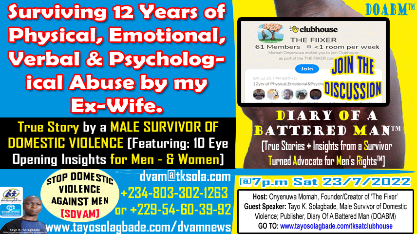 [VIDEO TRAILER] Surviving 12 Years of Physical, Emotional, Verbal & Psychological Abuse by my Ex-Wife