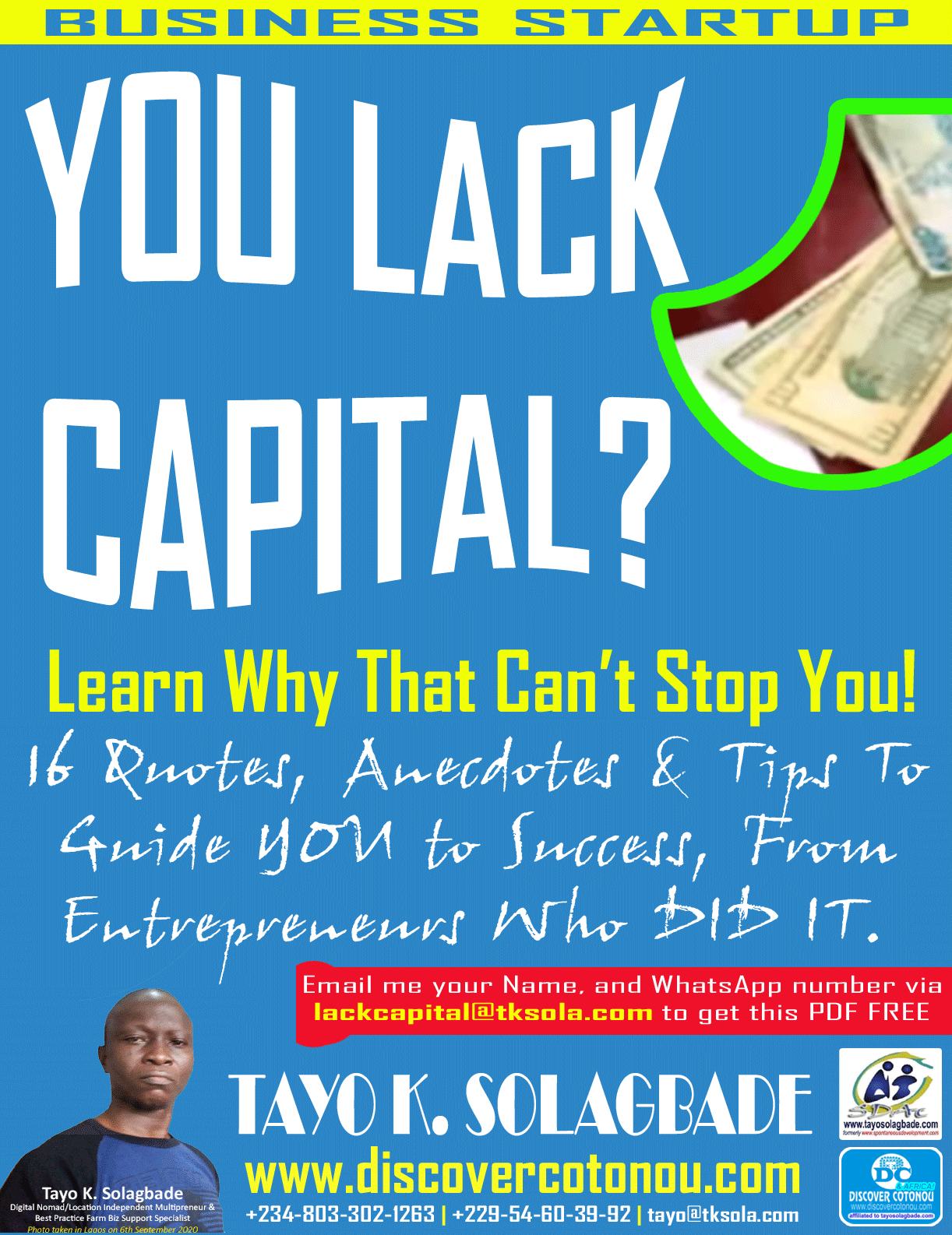 Email me your Name, and WhatsApp number via lackcapital@tksola.com to get this PDF FREE.