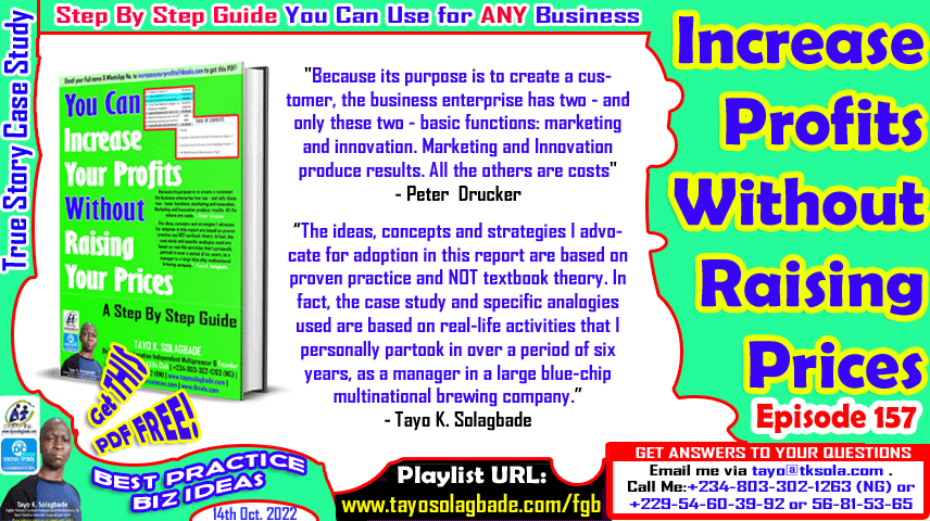 [VIDEO & PDF] You Can Increase Your Profits Without Raising Your Prices – Step By Step Guide!