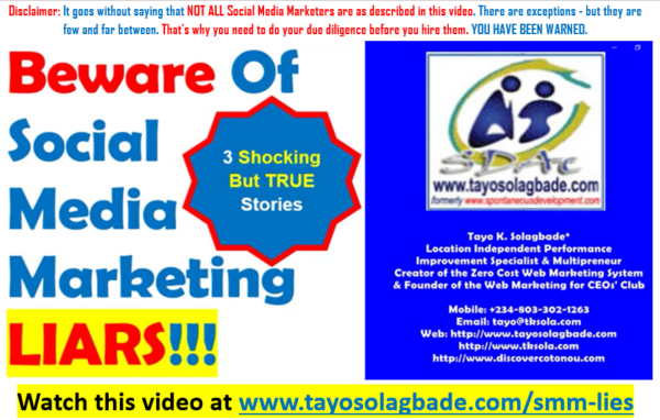 Beware Of Social Media Marketing LIARS! [3 Shocking But TRUE Stories] – WEB MARKETING FOR CEOs CLUB