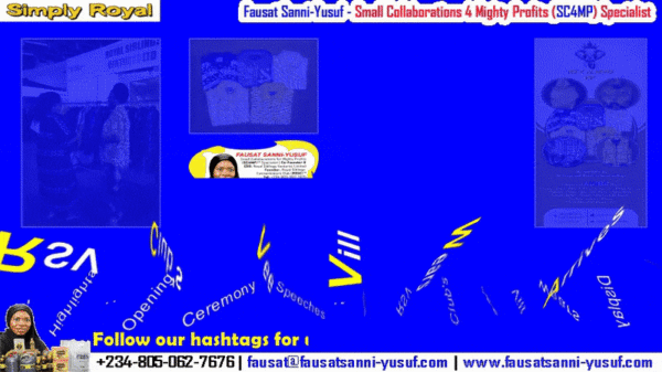 Ready-To-Wear Outfits At Nigeria International Trade Fair (NITF) 2025 | RSE Club Member – Vee Vill Wears, Makers Of Bespoke & Ready-To-Wear Outfits, Joined Fausat At The RSE Club Exhibition Booth #nitf2025 #rsvlatnitf2025