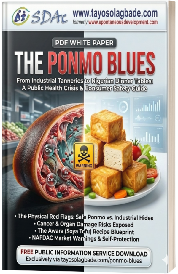 PDF WHITE PAPER: THE PONMO BLUES – From Industrial Tanneries to Nigerian Dinner Tables: A Public Health Crisis & Consumer Safety Guide